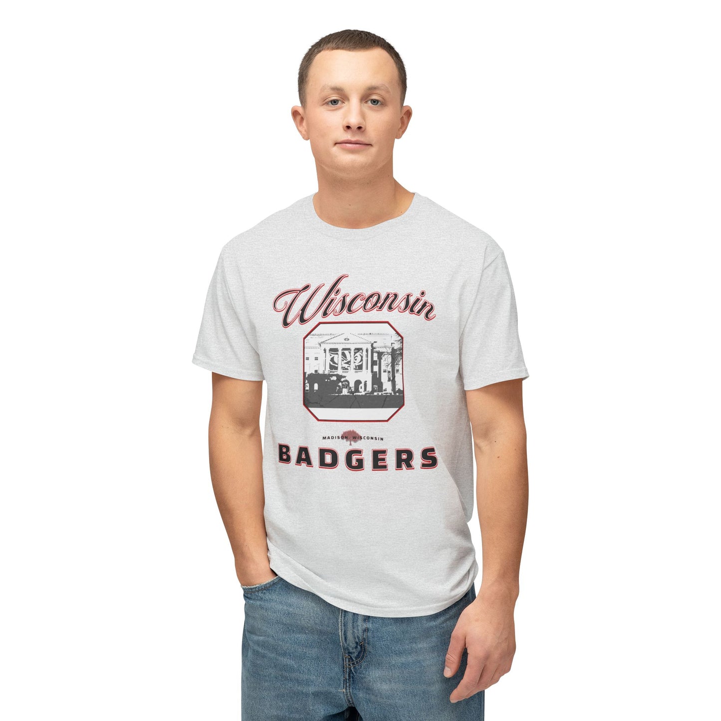 Wisconsin Badgers Campus View T-Shirt