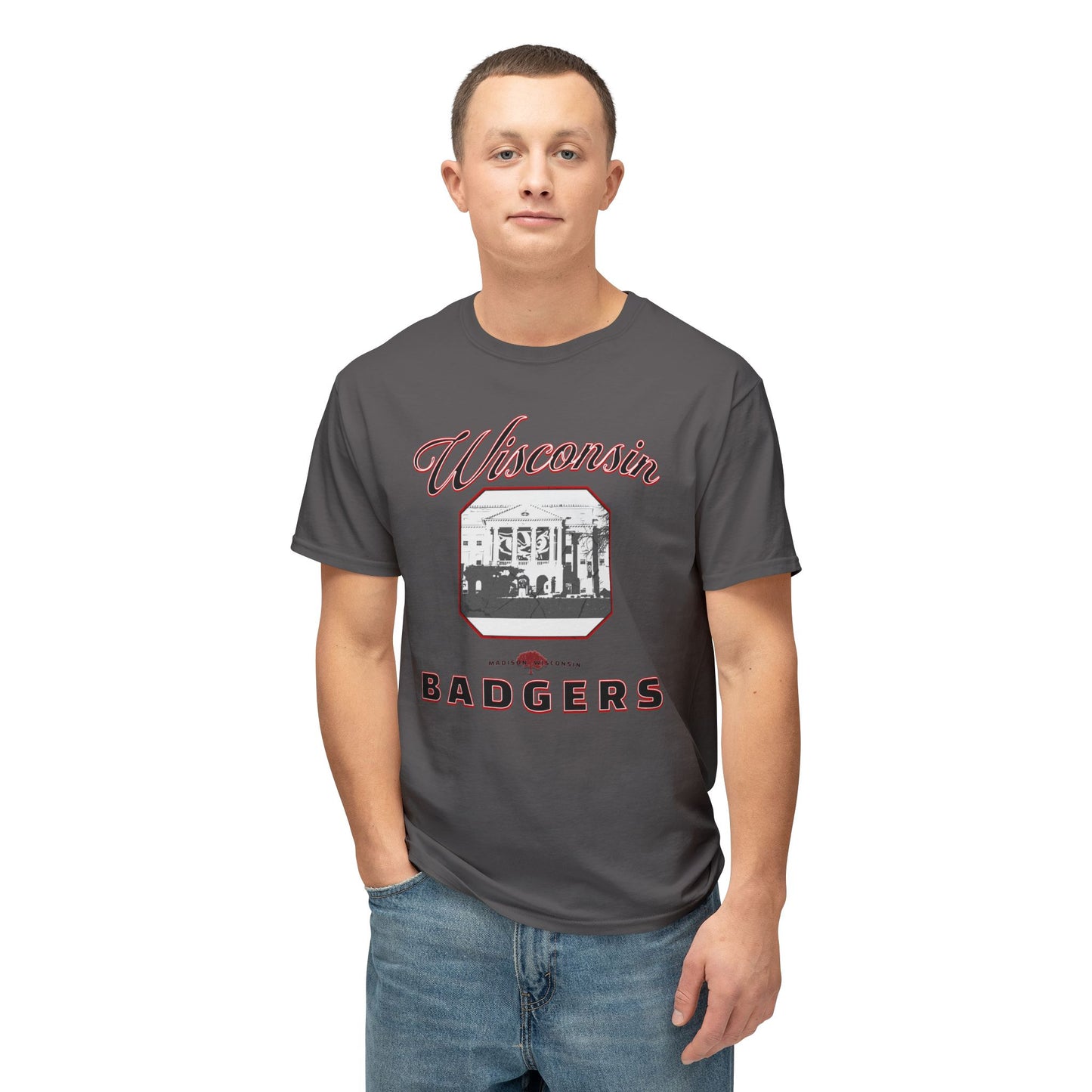 Wisconsin Badgers Campus View T-Shirt