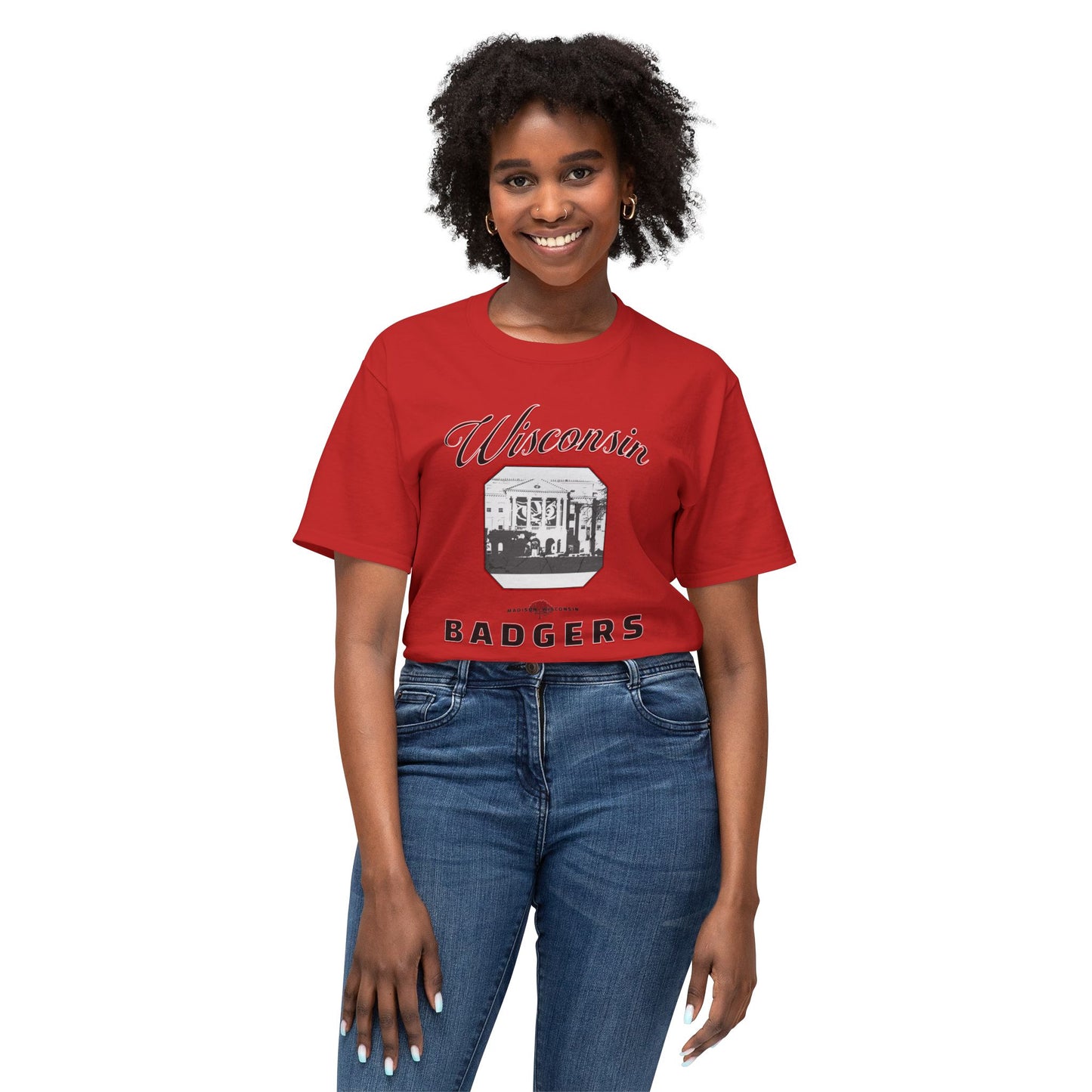 Wisconsin Badgers Campus View T-Shirt