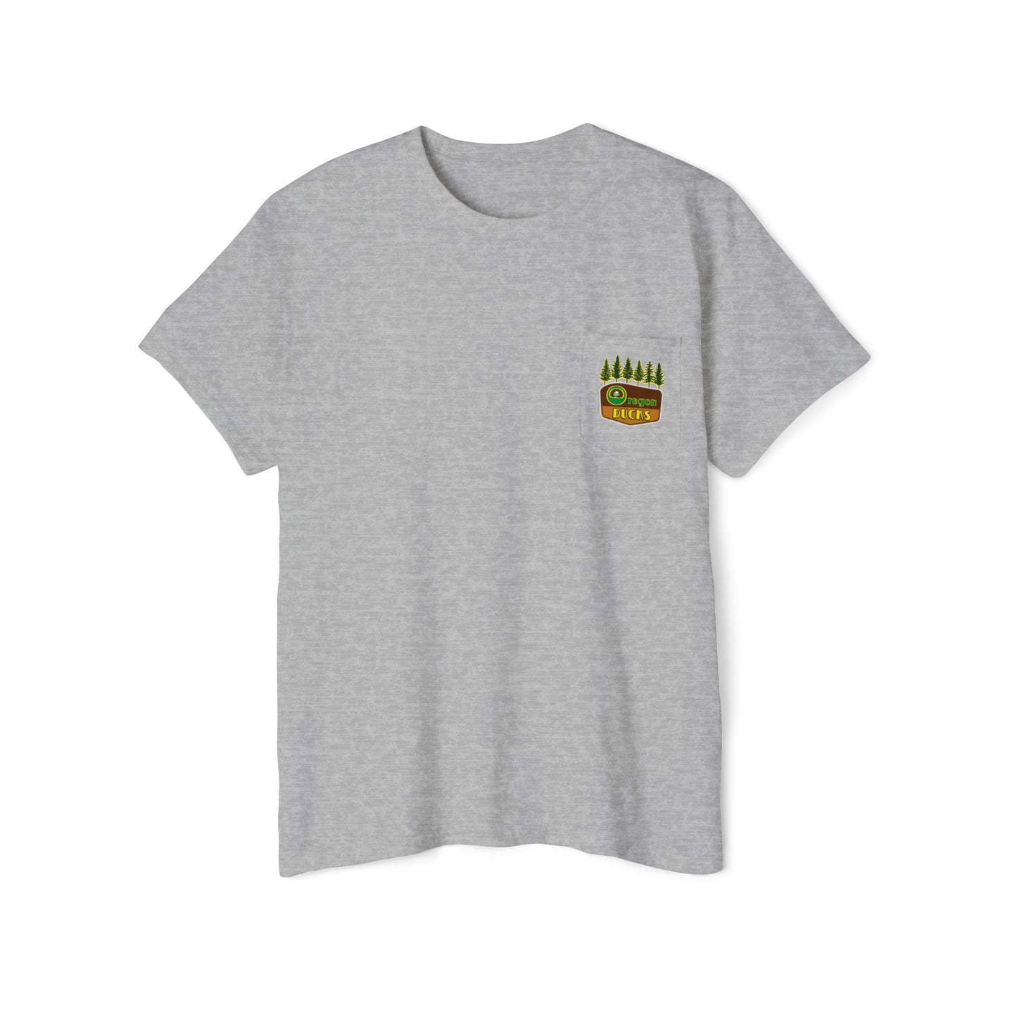 Oregon Ducks Pocket Tee – Forest Line Edition