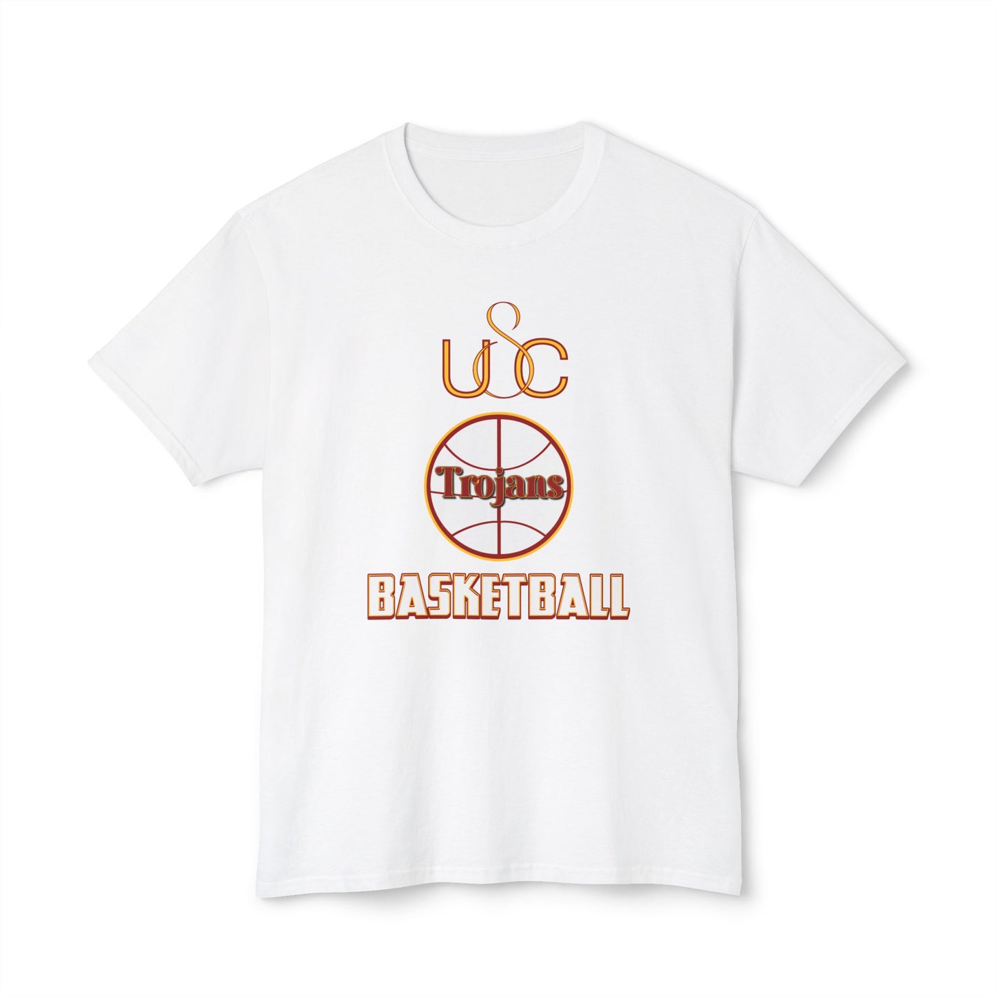 USC Basketball Vintage Tee – Unisex HD Cotton Shirt | Game Day Apparel | Gift for Fans & Athletes