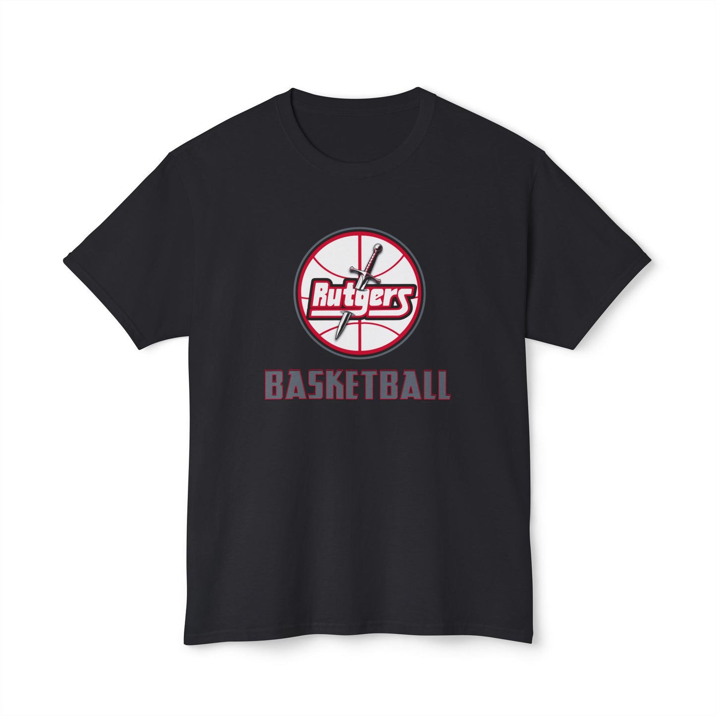 Rutgers Basketball Vintage Tee – Unisex HD Cotton Shirt | Game Day Apparel | Gift for Fans & Athletes