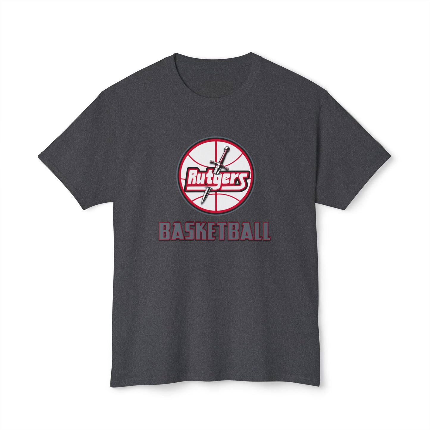 Rutgers Basketball Vintage Tee – Unisex HD Cotton Shirt | Game Day Apparel | Gift for Fans & Athletes