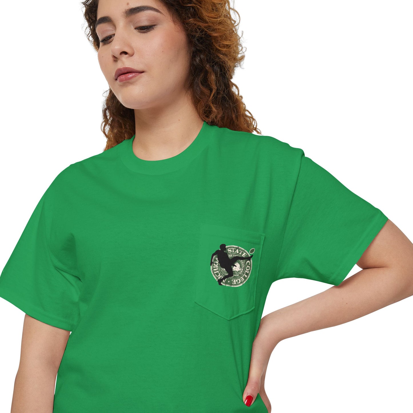 Michigan State Pocket Tee – Vintage Seal Edition