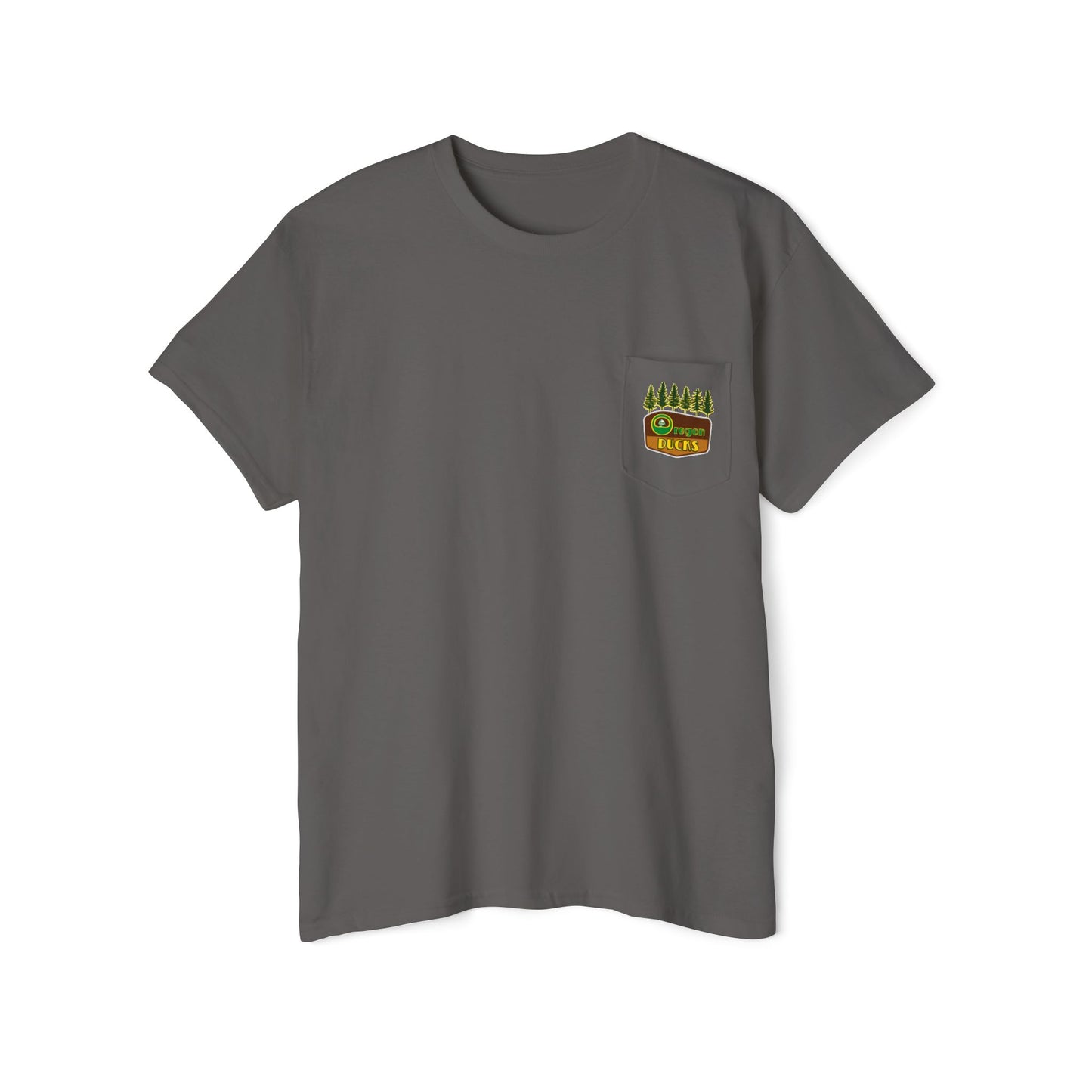Oregon Ducks Pocket Tee – Forest Line Edition