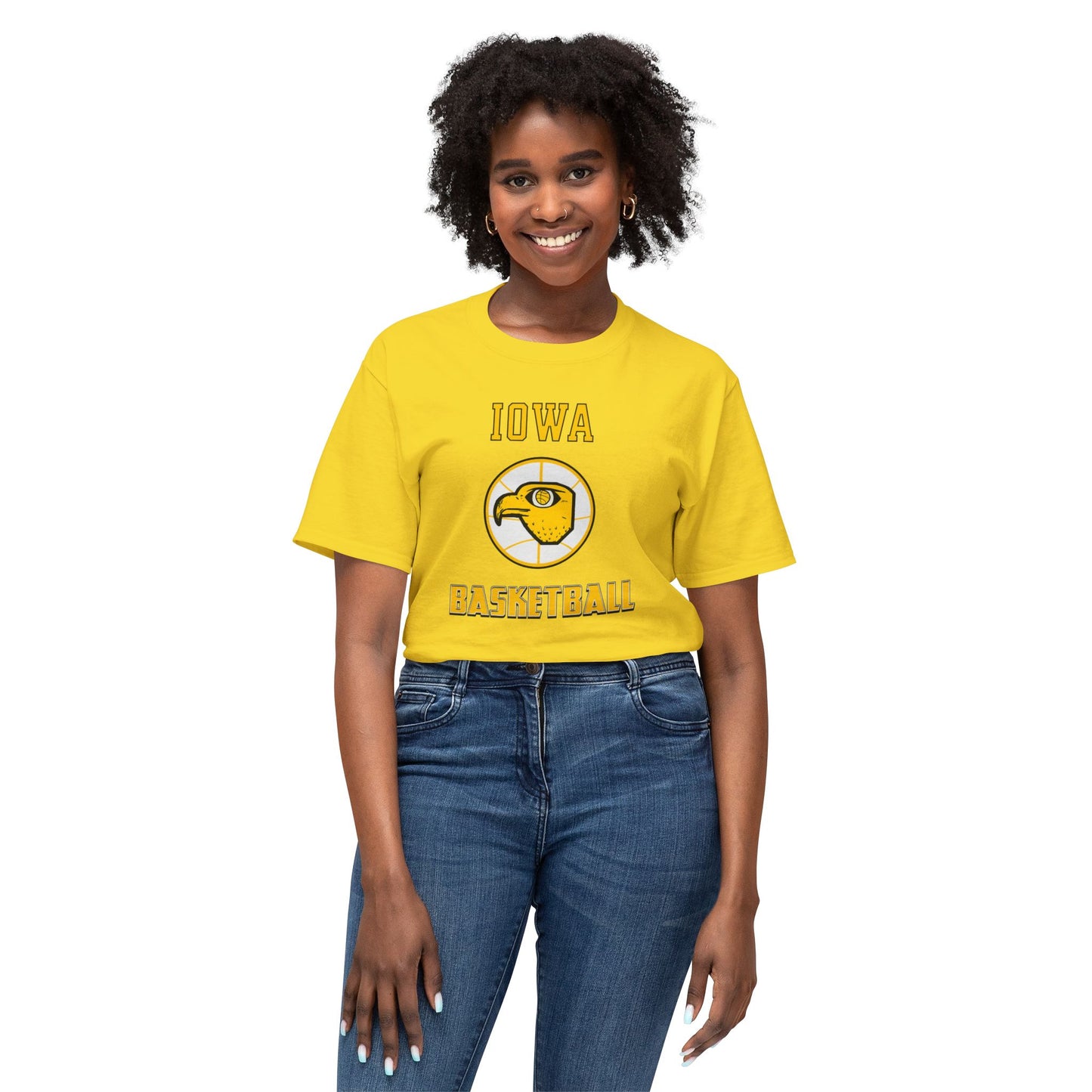 Iowa Basketball Vintage Tee – Unisex HD Cotton Shirt | Game Day Apparel | Gift for Fans & Athletes