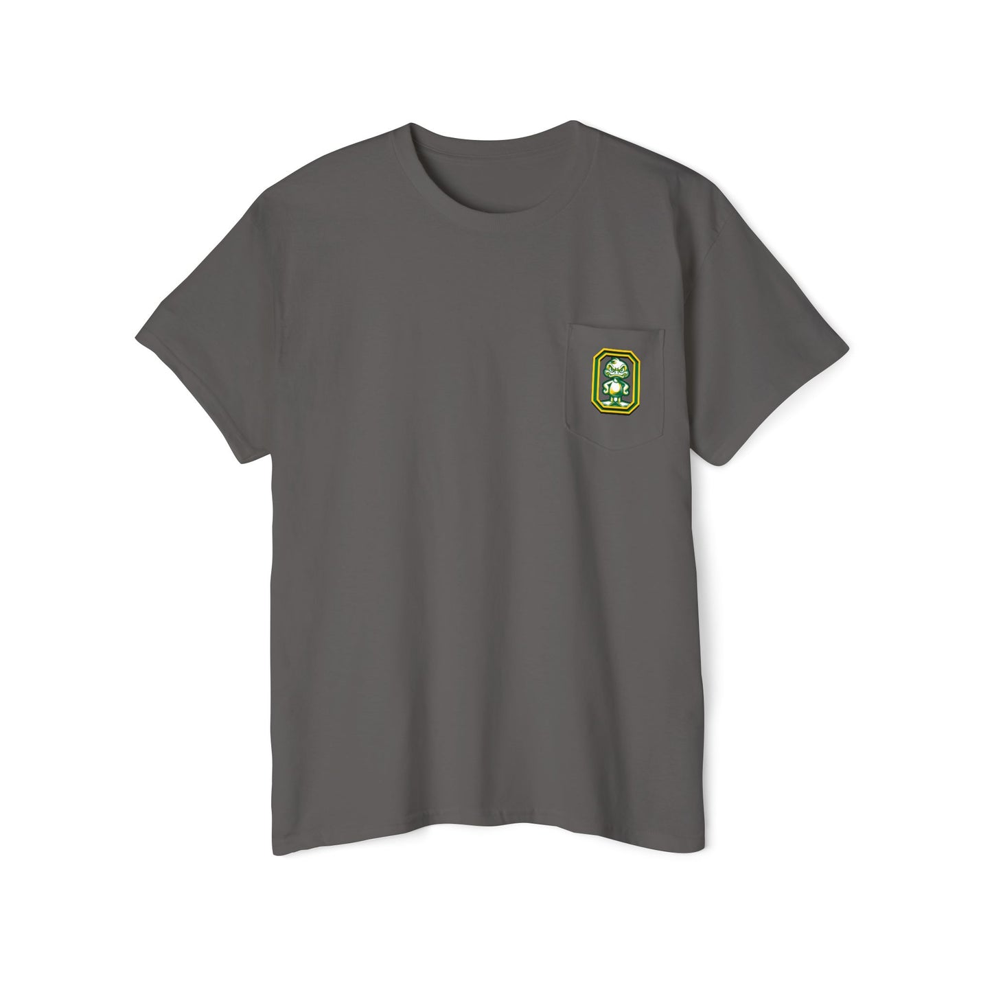 Oregon Unisex Heavy Cotton Pocket Tee - Casual Comfort, Everyday Wear, Gift for Friends, Relaxed Fit, Perfect for Any Occasion