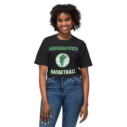 Michigan State Basketball Vintage Tee – Unisex HD Cotton Shirt | Game Day Apparel | Gift for Fans & Athletes