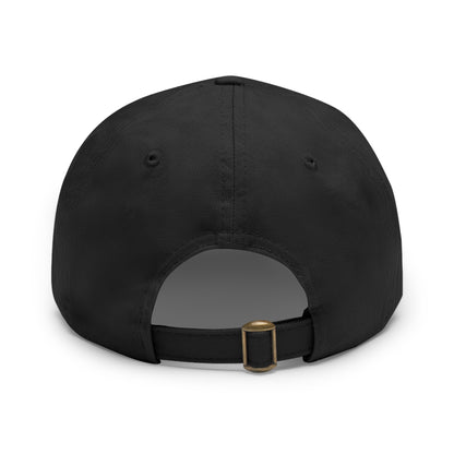 Slime Dad Hat with Leather Patch (Rectangle)