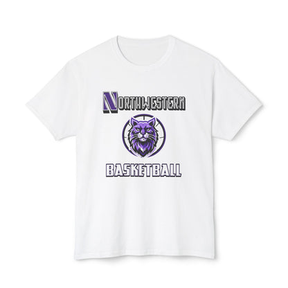 Northwestern Basketball Vintage Tee – Unisex HD Cotton Shirt | Game Day Apparel | Gift for Fans & Athletes