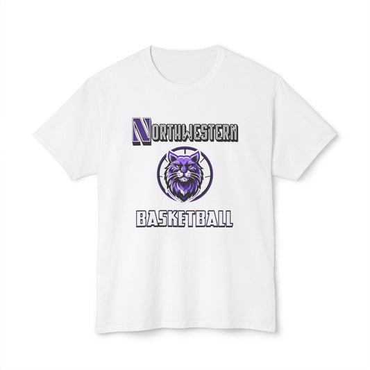 Northwestern Basketball Vintage Tee – Unisex HD Cotton Shirt | Game Day Apparel | Gift for Fans & Athletes