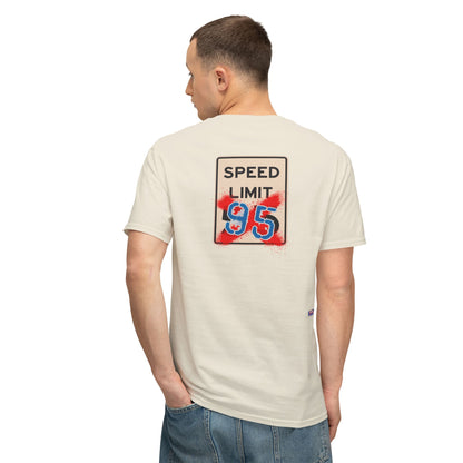 Michigan Autobahn Lodge Freeway Speed Limit 95 T-shirt