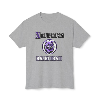 Northwestern Basketball Vintage Tee – Unisex HD Cotton Shirt | Game Day Apparel | Gift for Fans & Athletes