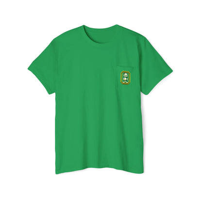 Oregon Unisex Heavy Cotton Pocket Tee - Casual Comfort, Everyday Wear, Gift for Friends, Relaxed Fit, Perfect for Any Occasion
