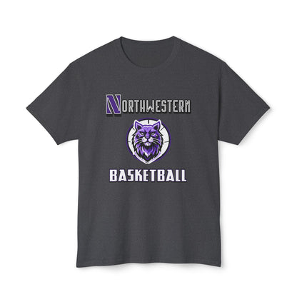 Northwestern Basketball Vintage Tee – Unisex HD Cotton Shirt | Game Day Apparel | Gift for Fans & Athletes