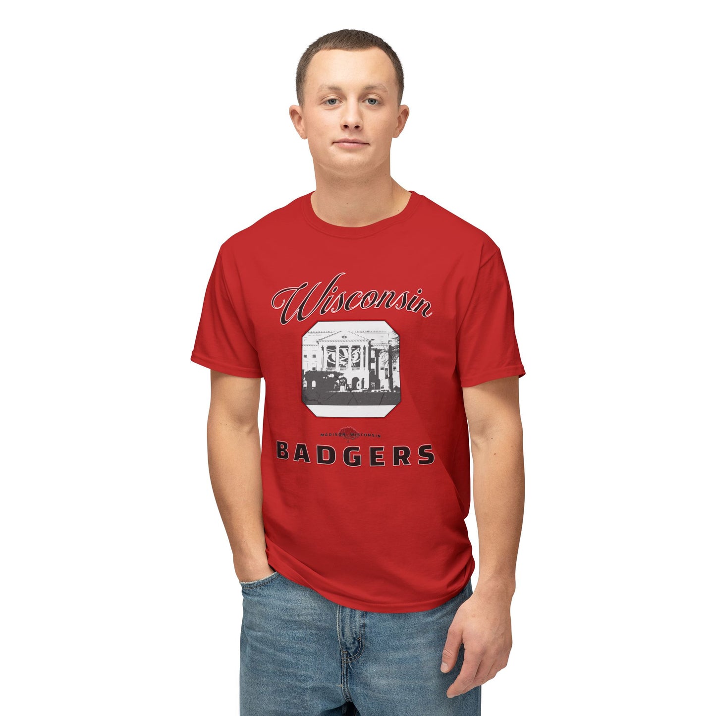 Wisconsin Badgers Campus View T-Shirt