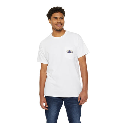 Michigan Pocket Tee – Blue Gridiron Grit Edition