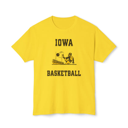 Iowa "Punts" Basketball Vintage Tee – Unisex HD Cotton Shirt | Game Day Apparel | Gift for Fans & Athletes