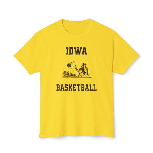 Iowa "Punts" Basketball Vintage Tee – Unisex HD Cotton Shirt | Game Day Apparel | Gift for Fans & Athletes