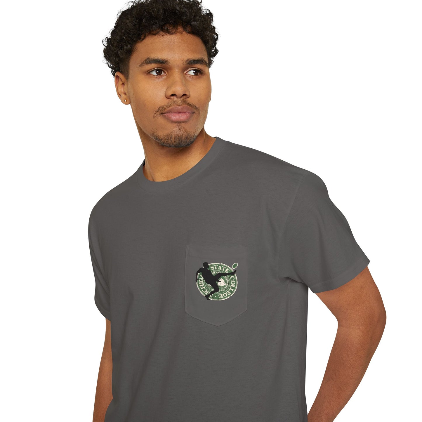 Michigan State Pocket Tee – Vintage Seal Edition