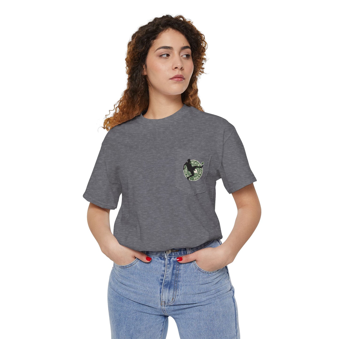 Michigan State Pocket Tee – Vintage Seal Edition