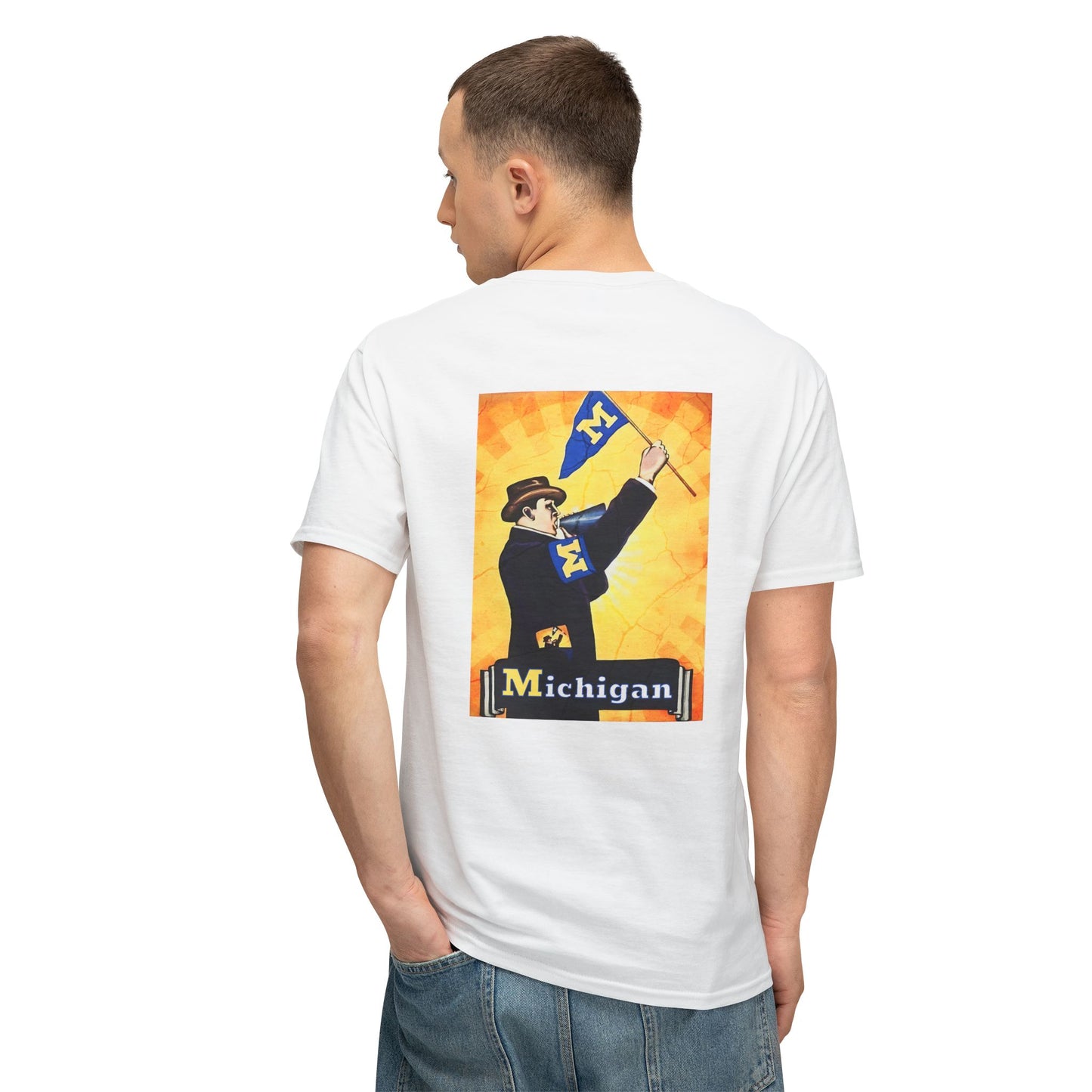 Michigan Flagman Pocket T-Shirt