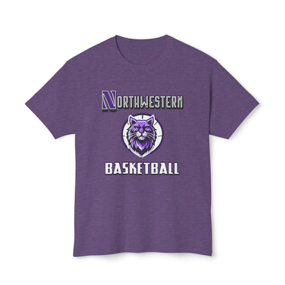 Northwestern Basketball Vintage Tee – Unisex HD Cotton Shirt | Game Day Apparel | Gift for Fans & Athletes
