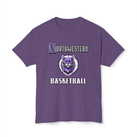 Northwestern Basketball Vintage Tee – Unisex HD Cotton Shirt | Game Day Apparel | Gift for Fans & Athletes