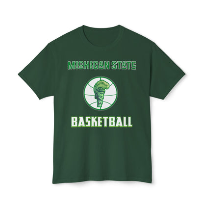 Michigan State Basketball Vintage Tee – Unisex HD Cotton Shirt | Game Day Apparel | Gift for Fans & Athletes