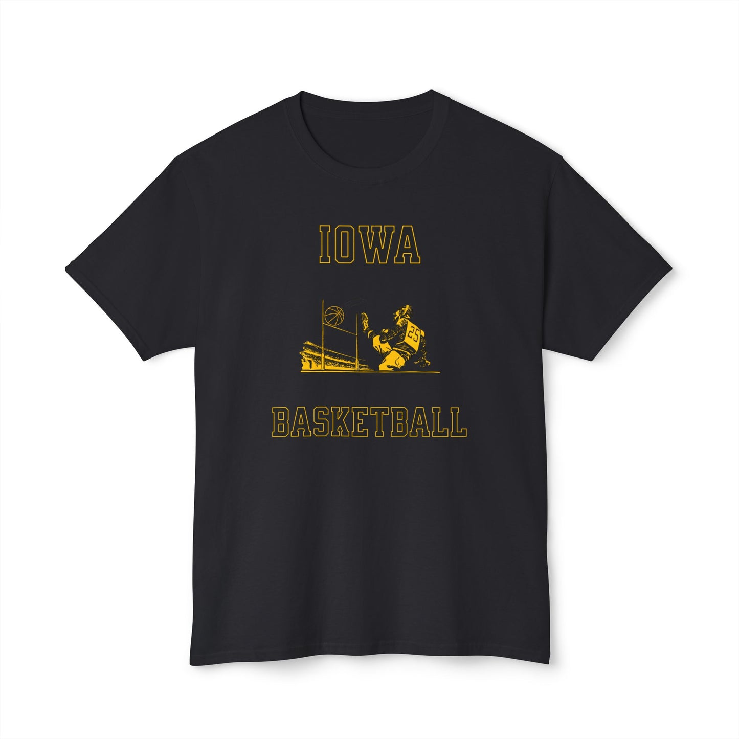Iowa "Punts" Basketball Vintage Tee – Unisex HD Cotton Shirt | Game Day Apparel | Gift for Fans & Athletes