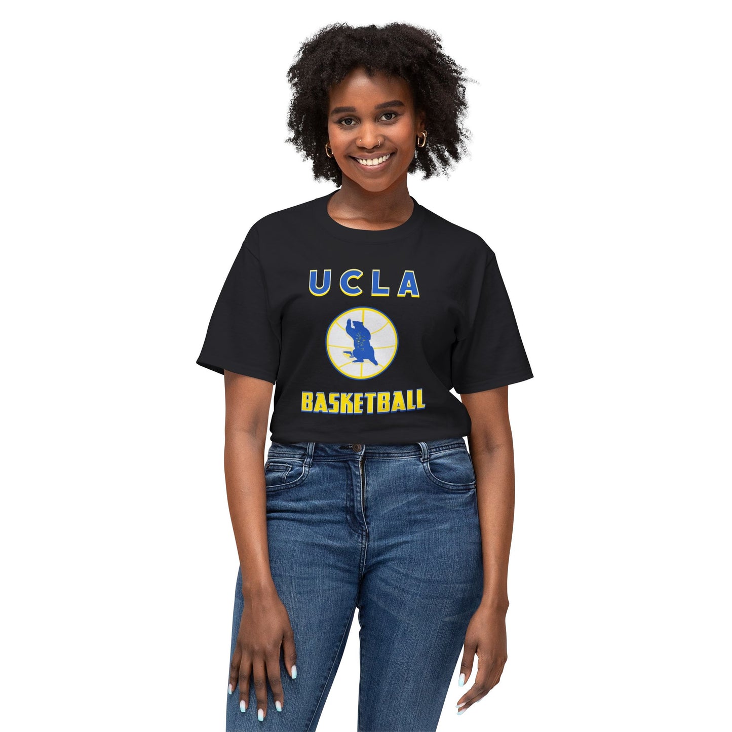 UCLA Basketball Vintage Tee – Unisex HD Cotton Shirt | Game Day Apparel | Gift for Fans & Athletes