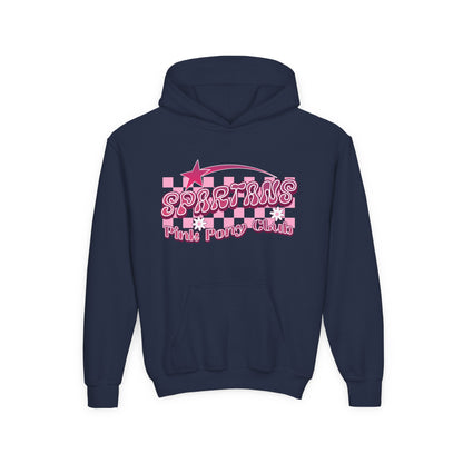 Spartans Pink Pony Club Youth Hoodie