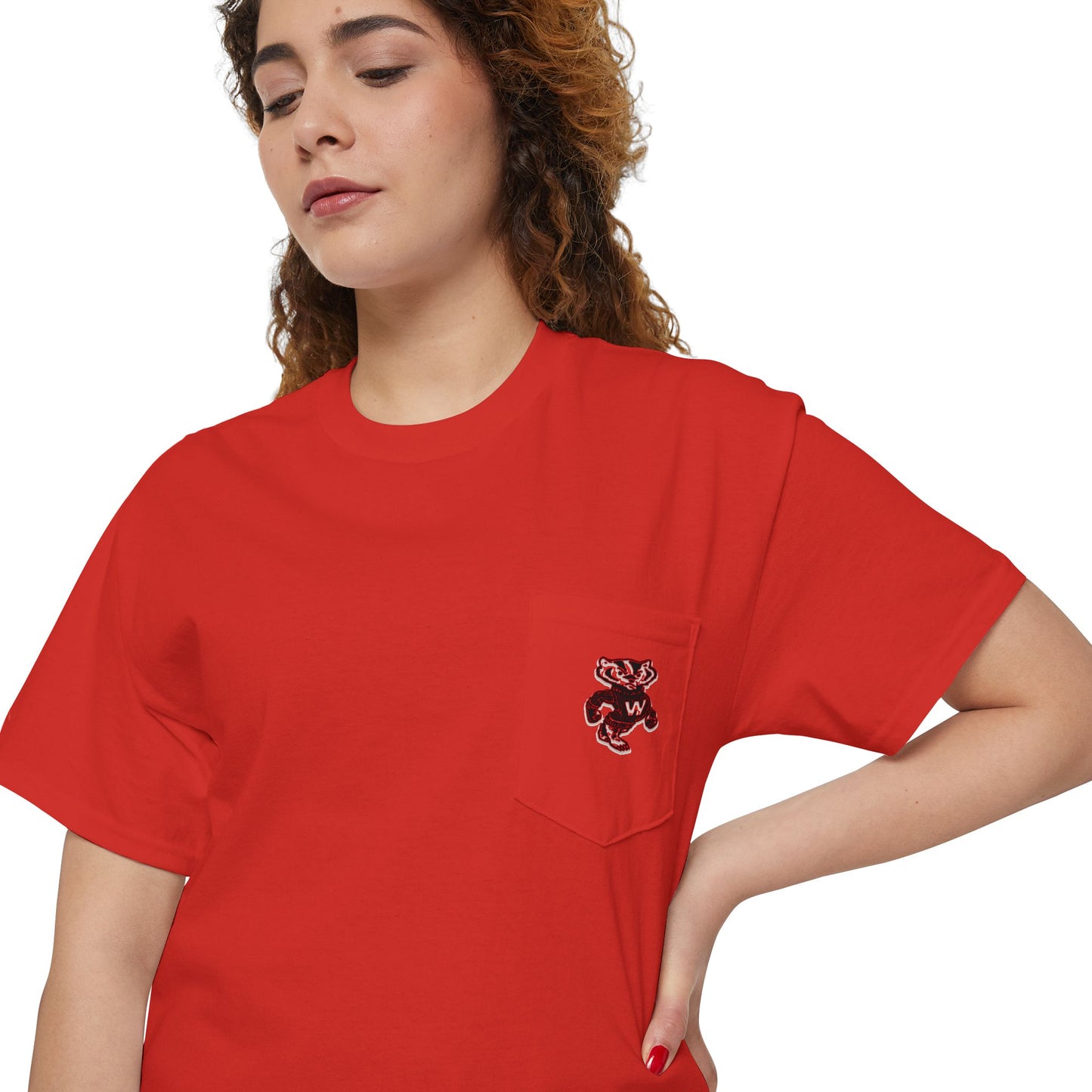 Wisconsin Pocket Tee – Red Stag Edition