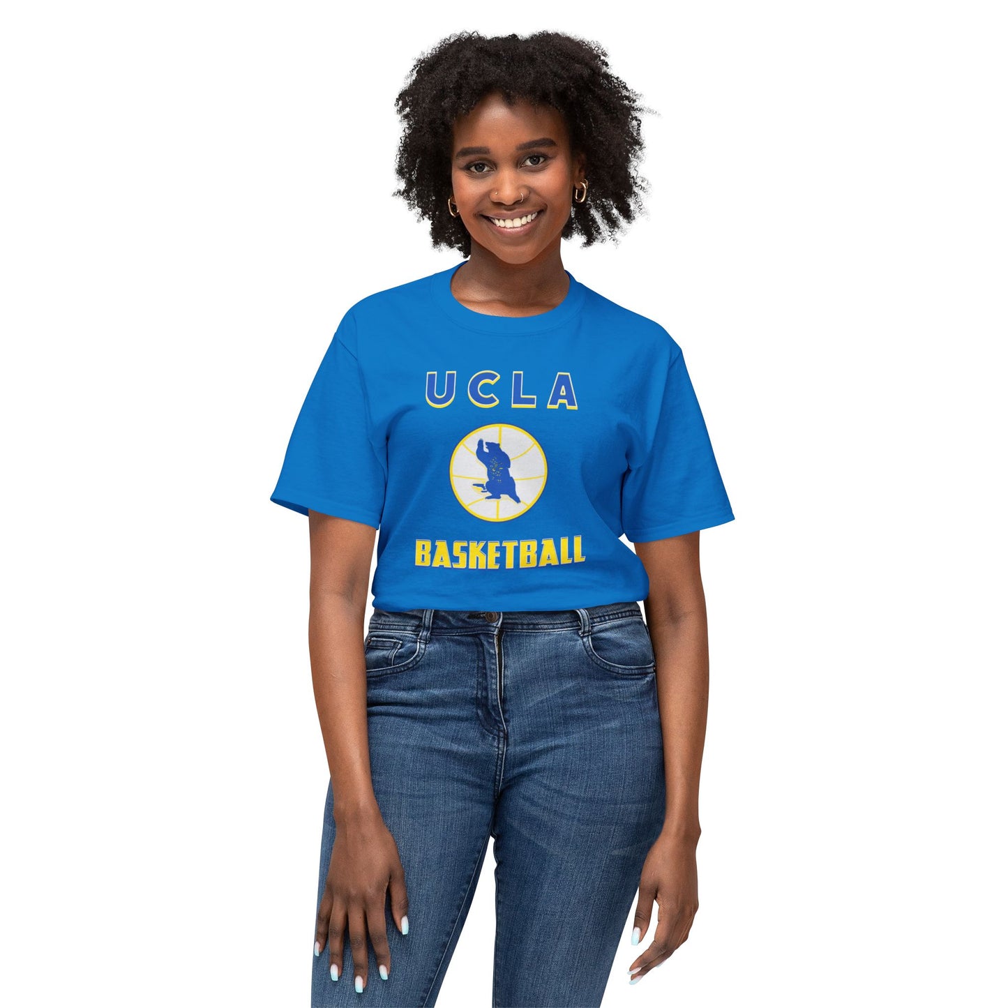 UCLA Basketball Vintage Tee – Unisex HD Cotton Shirt | Game Day Apparel | Gift for Fans & Athletes