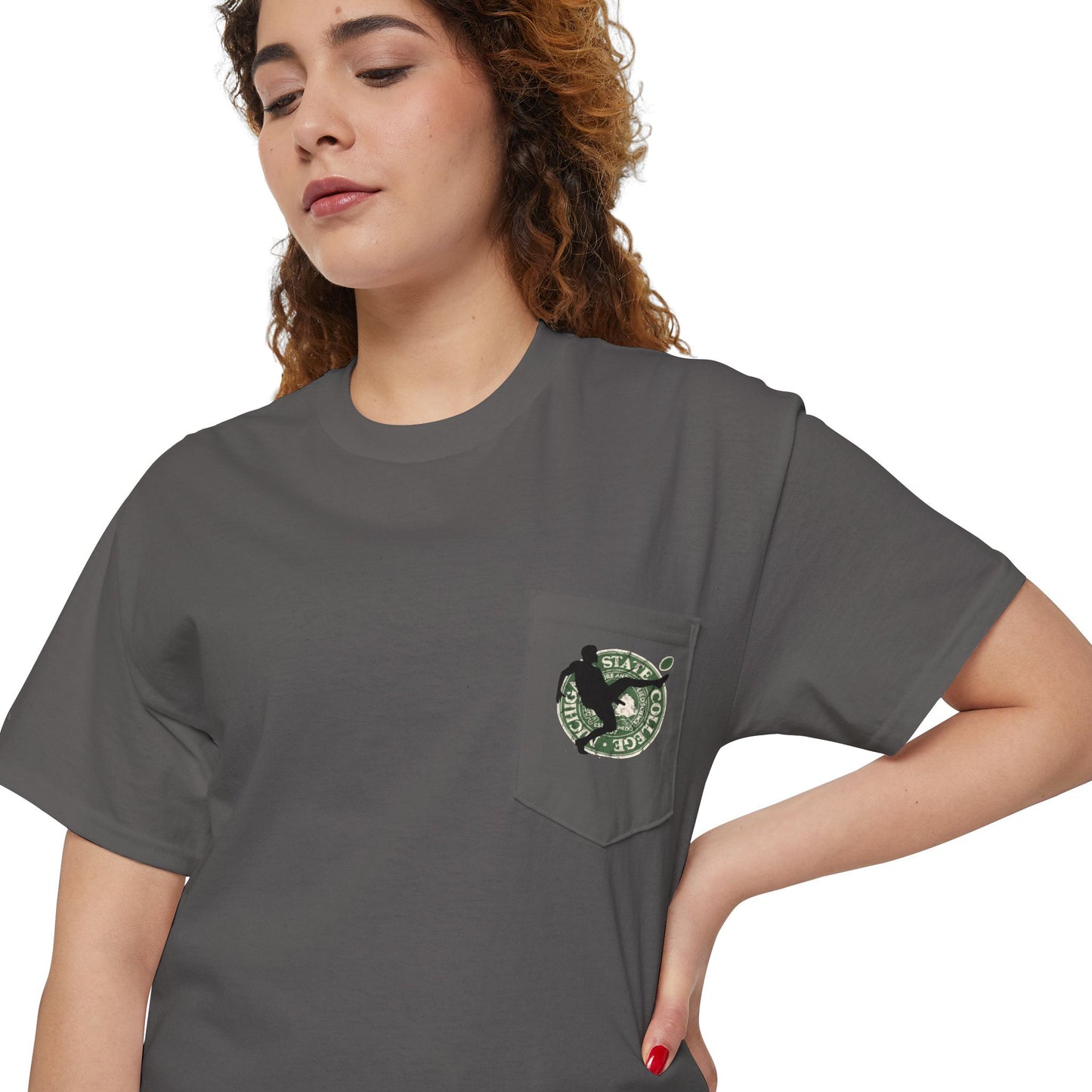 Michigan State Pocket Tee – Vintage Seal Edition