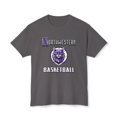 Northwestern Basketball Vintage Tee – Unisex HD Cotton Shirt | Game Day Apparel | Gift for Fans & Athletes