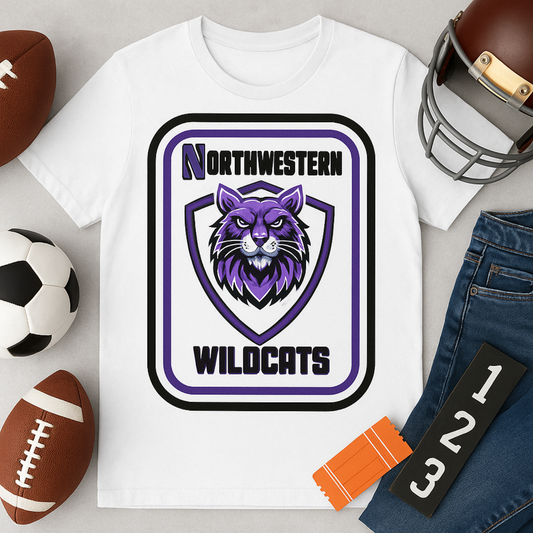 The Hall Pack Series: Northwestern Tailgate T-Shirt
