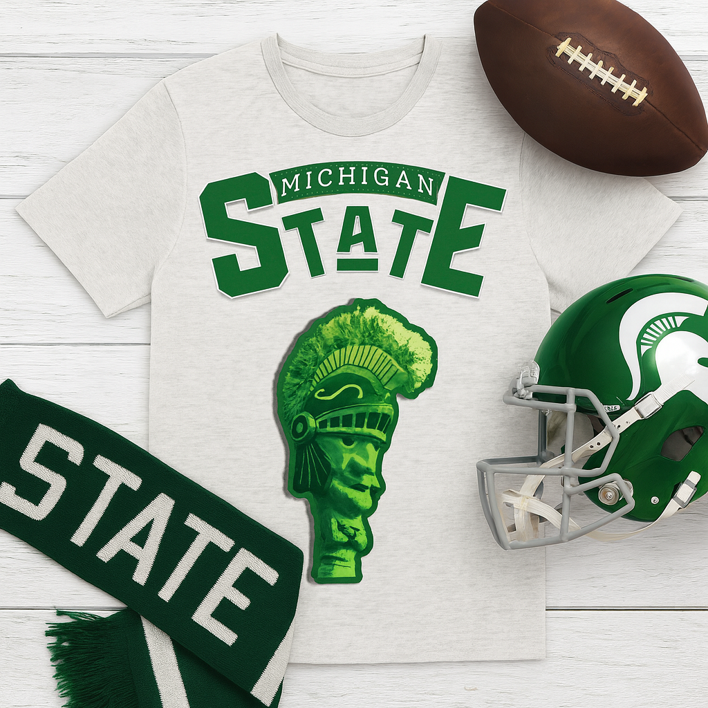 Michigan State Spartans Vintage Sparty T-Shirt