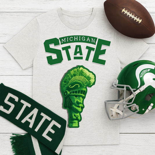 Michigan State Spartans Vintage Sparty T-Shirt