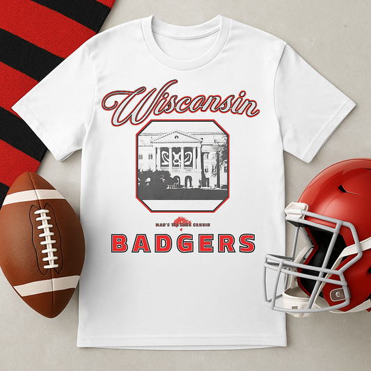 Wisconsin Badgers Campus View T-Shirt