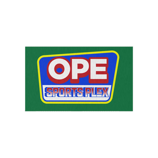 Ope Sports Plex Seal Outdoor Rug for Patio, Garden, Sports Events, Camping, Picnic Decor, Durable Floor Mat