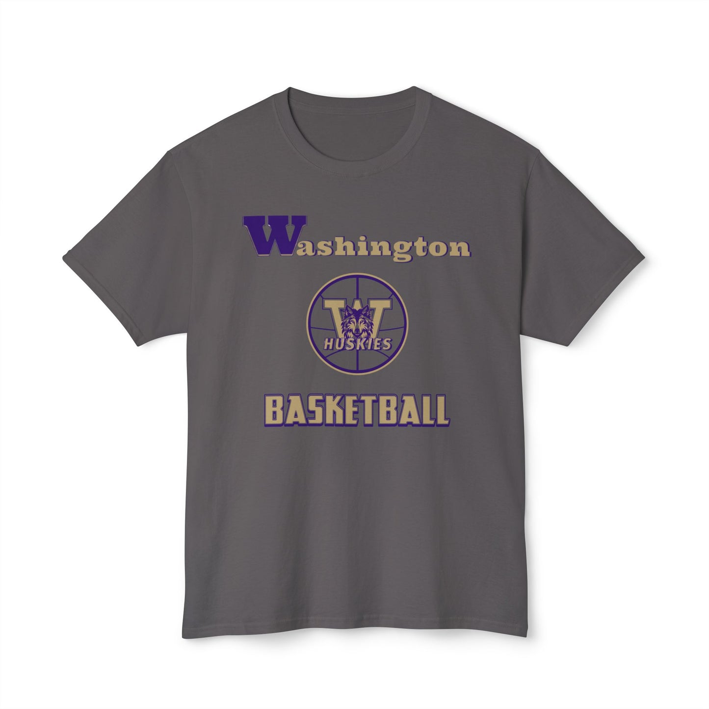 Washington Basketball Vintage Tee – Unisex HD Cotton Shirt | Game Day Apparel | Gift for Fans & Athletes
