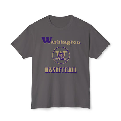 Washington Basketball Vintage Tee – Unisex HD Cotton Shirt | Game Day Apparel | Gift for Fans & Athletes