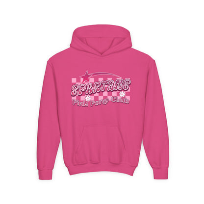 Spartans Pink Pony Club Youth Hoodie