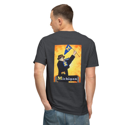 Michigan Flagman Pocket T-Shirt