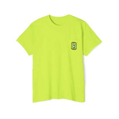 Oregon Unisex Heavy Cotton Pocket Tee - Casual Comfort, Everyday Wear, Gift for Friends, Relaxed Fit, Perfect for Any Occasion
