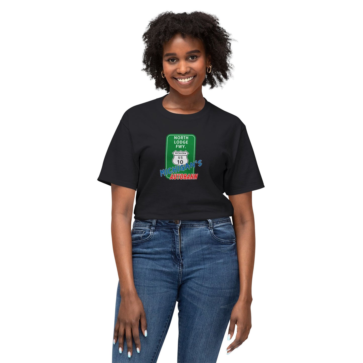 Michigan Autobahn Lodge Freeway Speed Limit 95 T-shirt