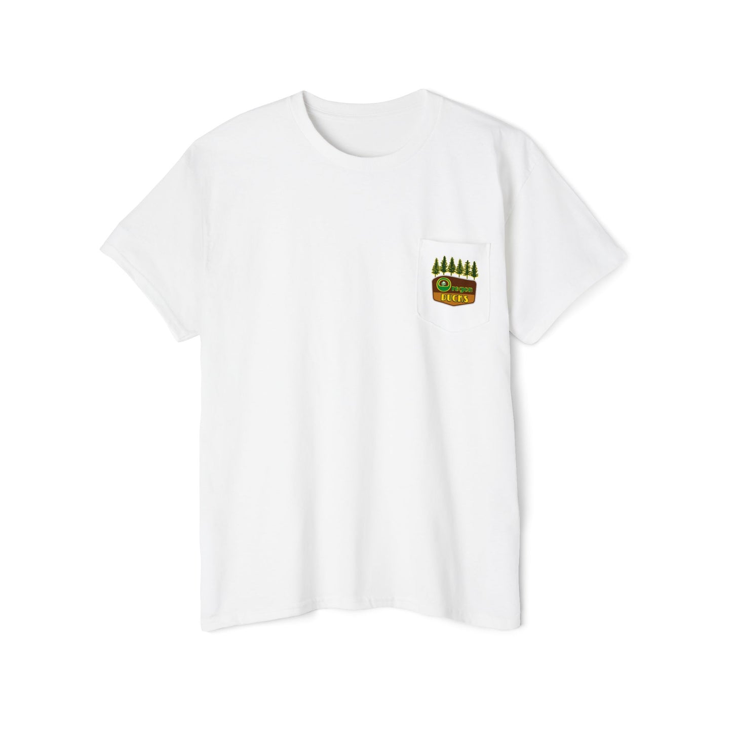Oregon Ducks Pocket Tee – Forest Line Edition