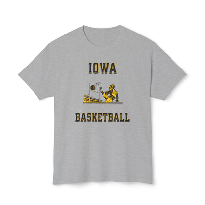 Iowa "Punts" Basketball Vintage Tee – Unisex HD Cotton Shirt | Game Day Apparel | Gift for Fans & Athletes
