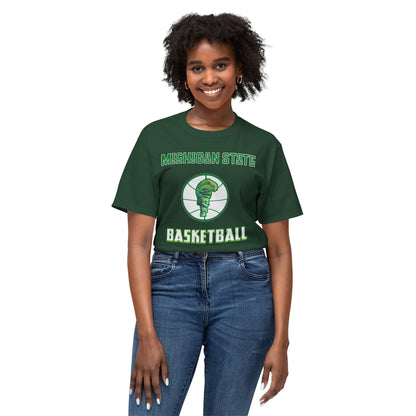 Michigan State Basketball Vintage Tee – Unisex HD Cotton Shirt | Game Day Apparel | Gift for Fans & Athletes